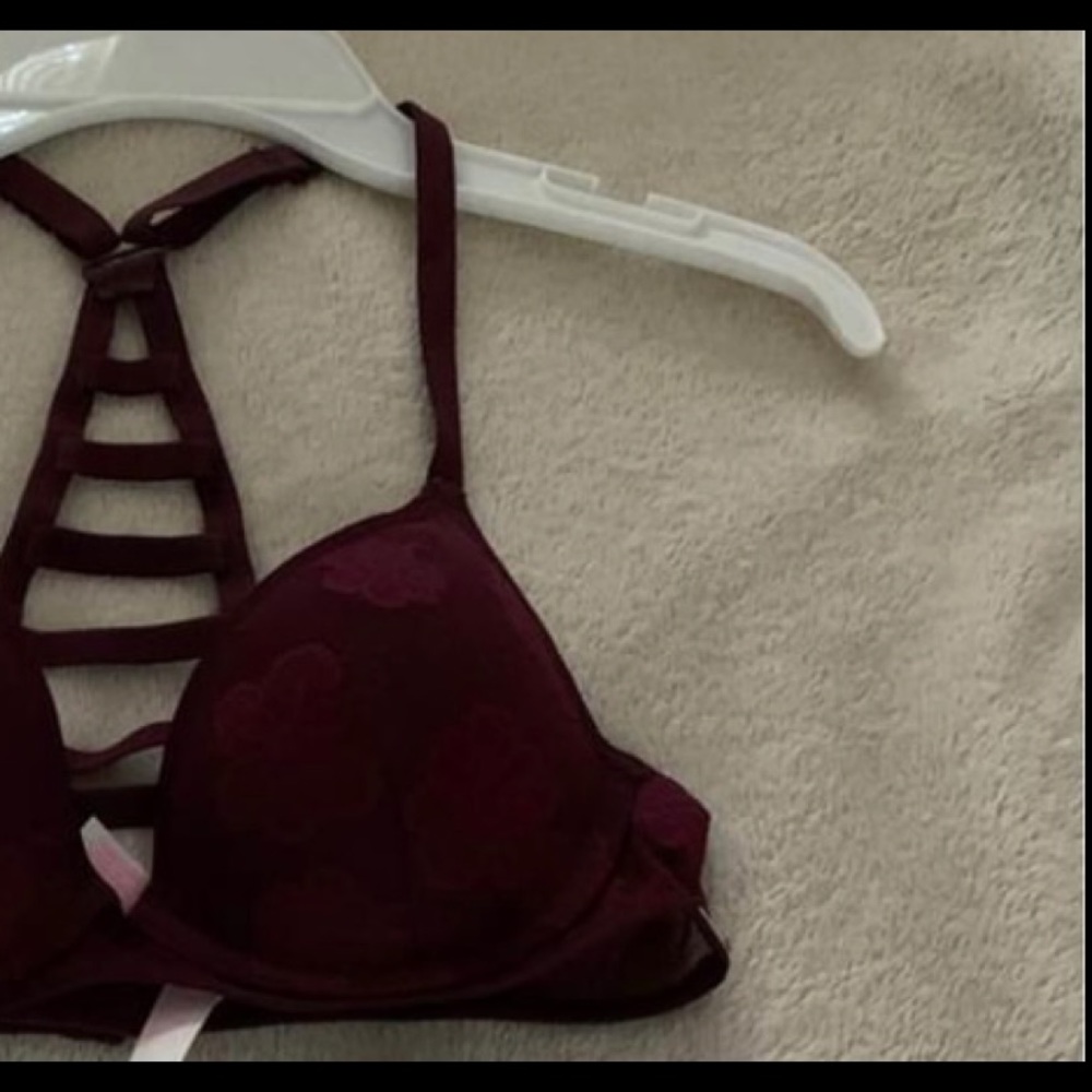 32A Racerback Bra by Pink (Burgundy)